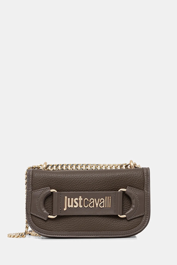 Сумочка Just Cavalli аплікація коричневий 79RA4BL5.ZSD25