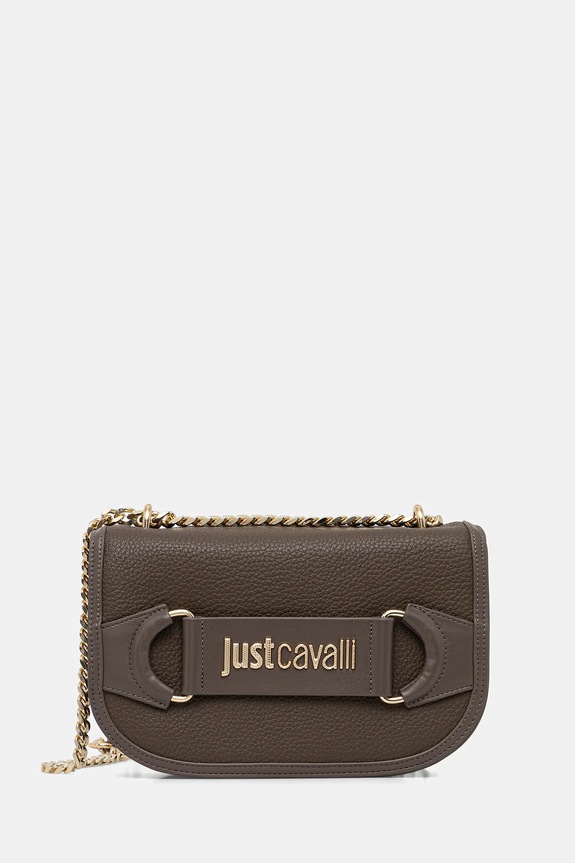 Сумочка Just Cavalli аплікація коричневий 79RA4BL4.ZSD25