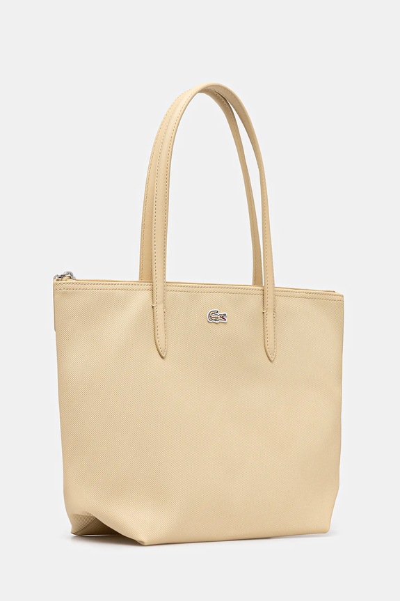Τσάντα Lacoste NF2037PK μπεζ SS26