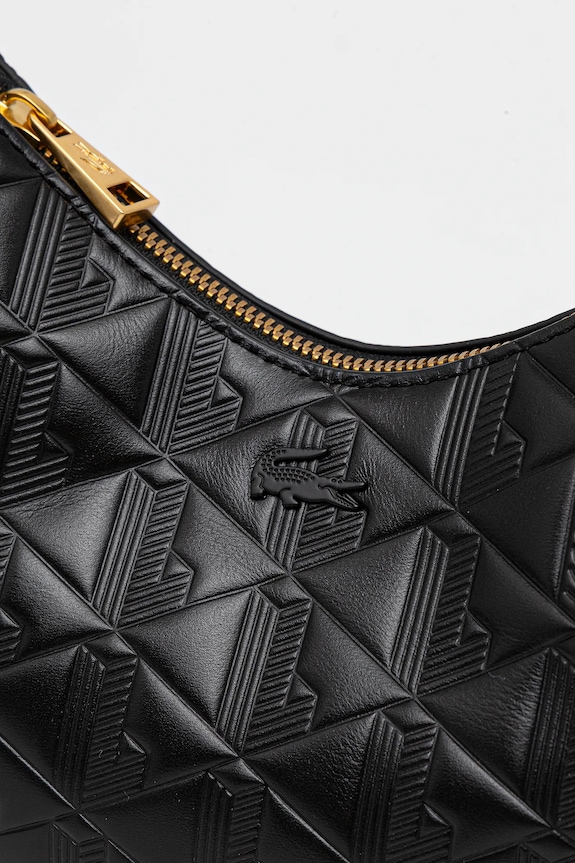 Lacoste bőr táska fekete NF4710MH