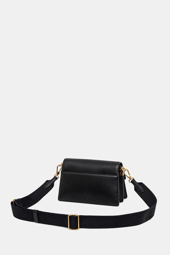 Lacoste torebka crossbody damska skórzana NF5105IT czarny SS26