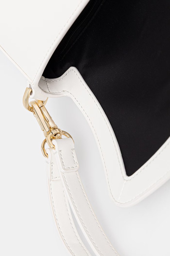 Lacoste torebka crossbody damska z imitacji skóry NF5152AU biały