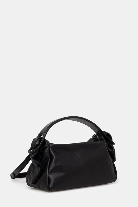 Шкіряна сумочка Kenzo FE62SA818L01 чорний AW25