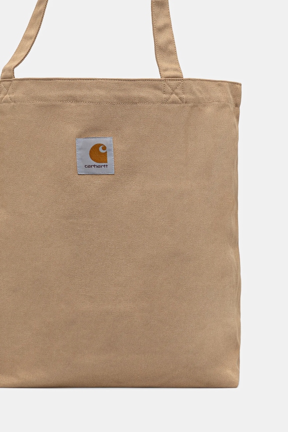 Аксесоари Памучна чанта Carhartt WIP Canvas Graphic Tote I033975.34GXX кафяв
