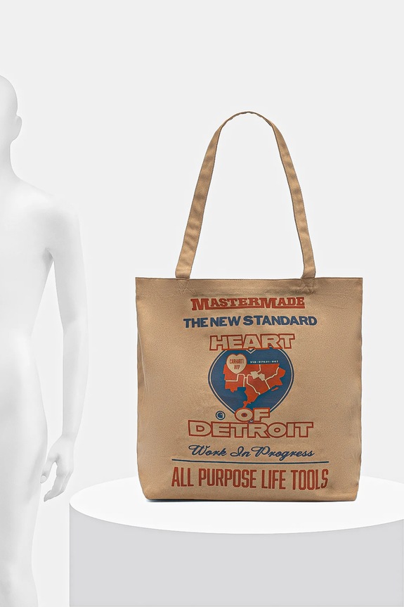Памучна чанта Carhartt WIP Canvas Graphic Tote I033975.34GXX