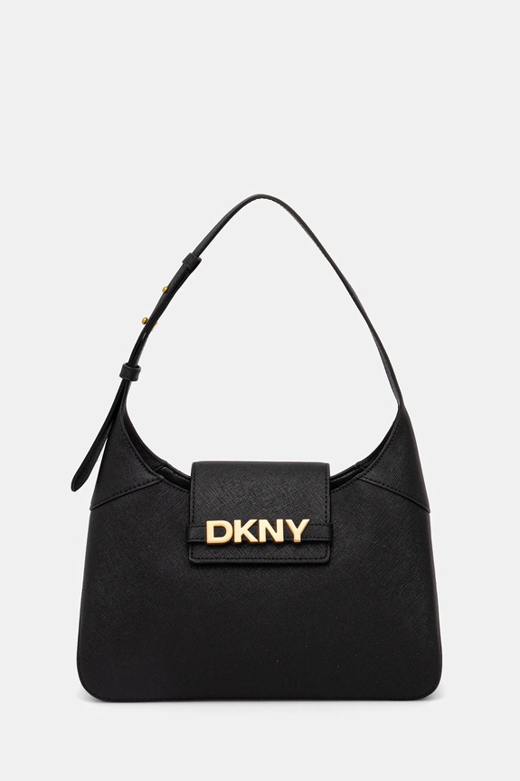 Dkny torebka skóra licowa czarny R523KL20