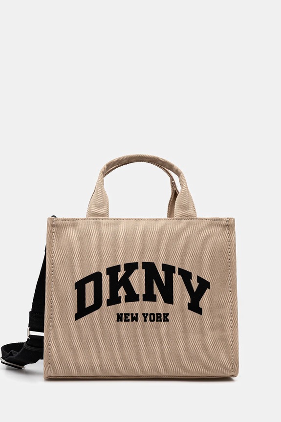 DKNY geantă shopper femei nu incape in A4 bej R41AOR57