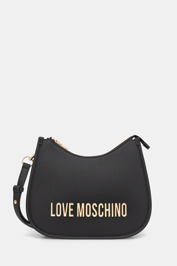 Love Moschino torebka aplikacja czarny JC4021PP1NKD0000