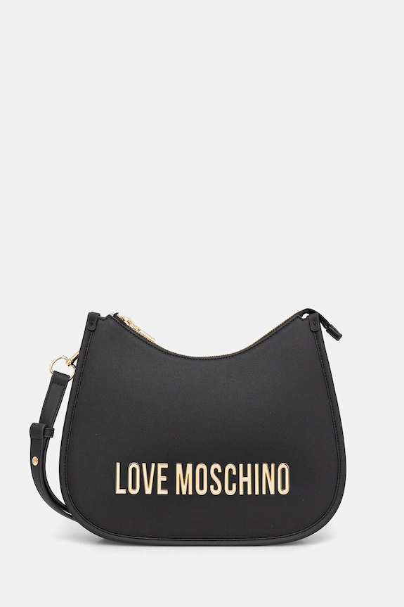 Love Moschino torebka aplikacja czarny JC4021PP1NKD0000