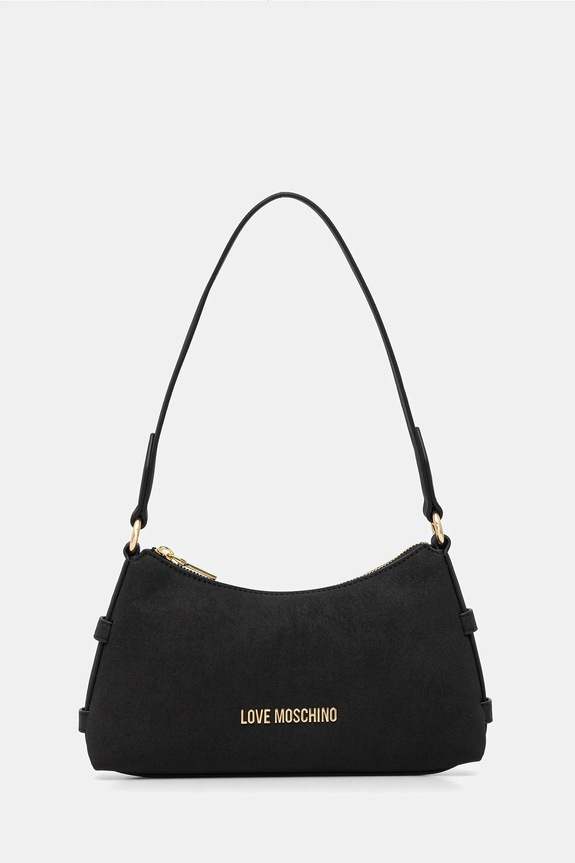 Love Moschino torebka nie mieści A4 czarny JC4169PP1NLB0000