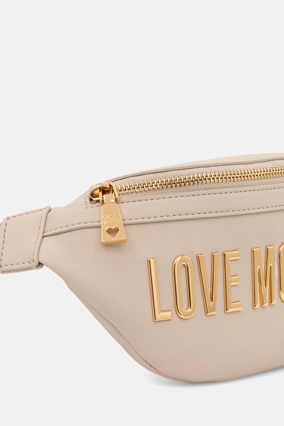 Τσάντα φάκελος Love Moschino μπεζ JC4195PP1NKD0110