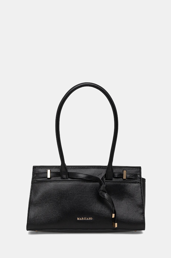 Marciano by Guess torebka skórzana skóra licowa czarny 5BGZ22.7415A