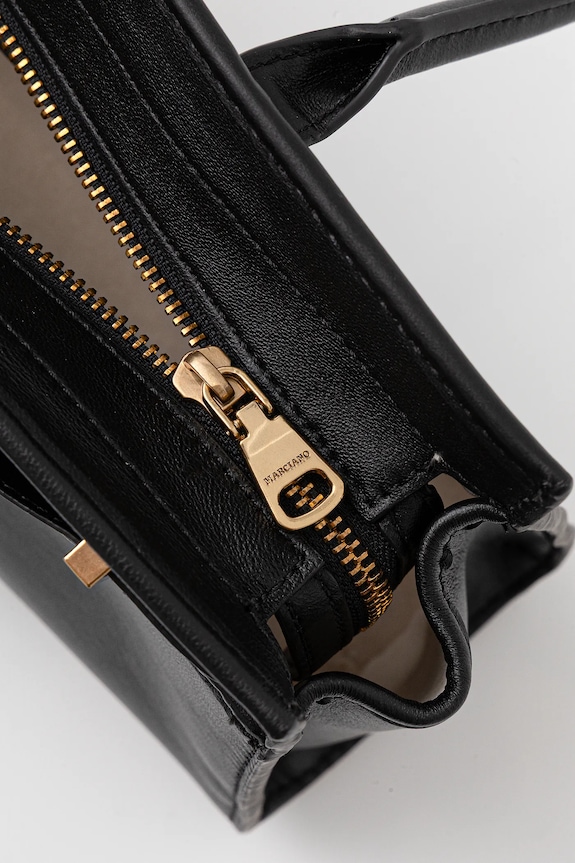 Marciano by Guess torebka skórzana 5BGZ22.7415A czarny