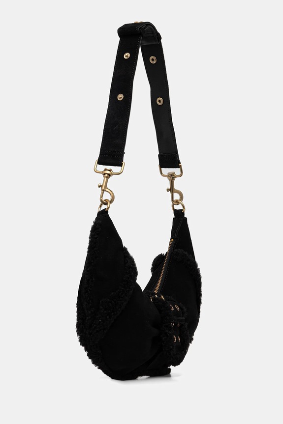 Marciano by Guess torebka zamszowa 5BGZ18.7412A czarny AW25
