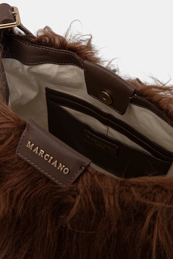 Marciano by Guess geantă maro 5BGZ15.7410A