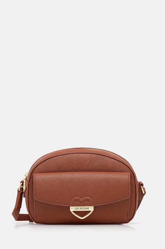 Love Moschino torebka nie mieści A4 pomarańczowy JC4180PP1NLE0312