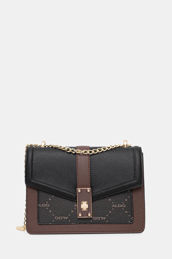 Torba Aldo imitacija zrnate kože crna DONBETHH.212