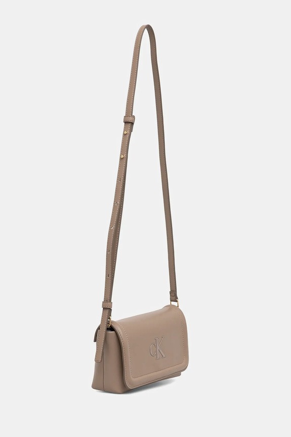 Kabelka Calvin Klein LV04F1027G béžová AW25