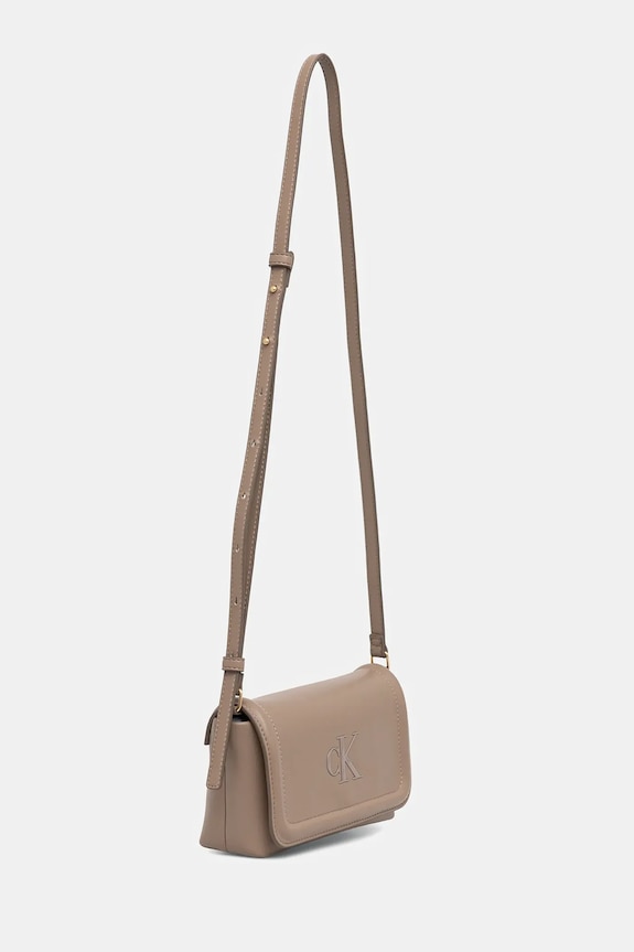 Kabelka Calvin Klein LV04F1027G béžová AW25