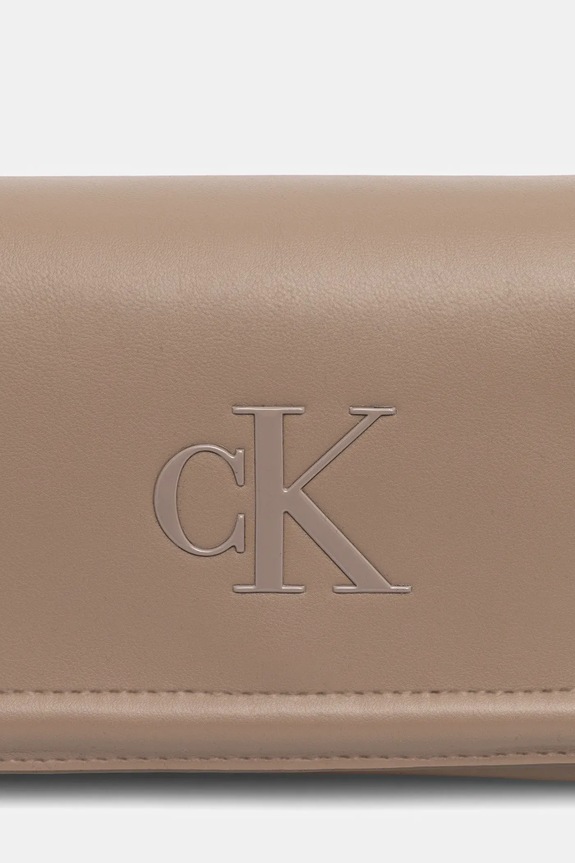 Kabelka Calvin Klein béžová LV04F1027G