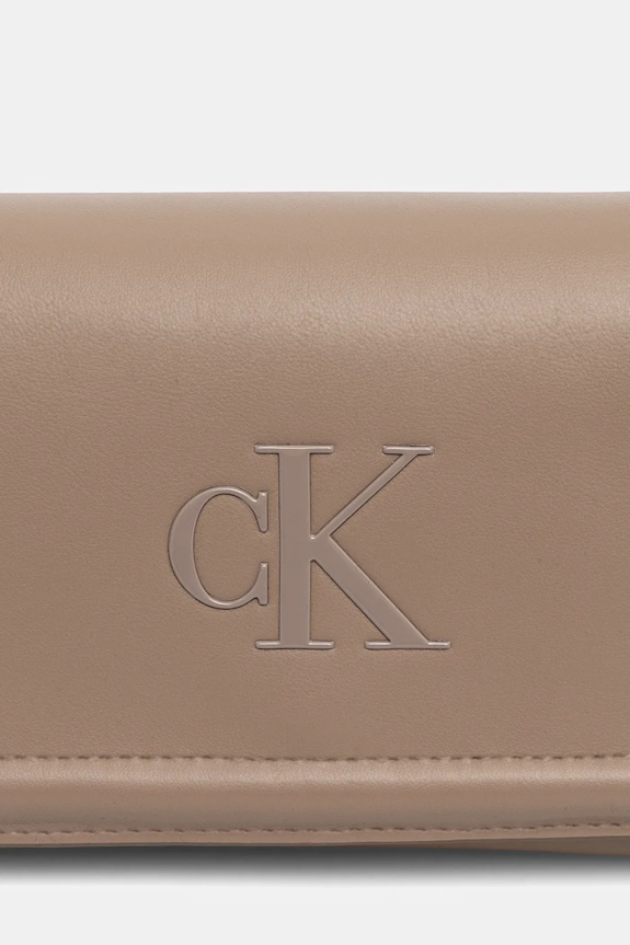 Kabelka Calvin Klein béžová LV04F1027G
