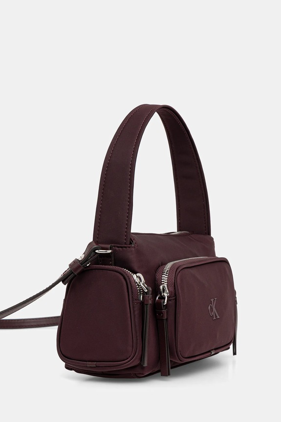 Τσάντα Calvin Klein LV04F3132G μωβ AW25