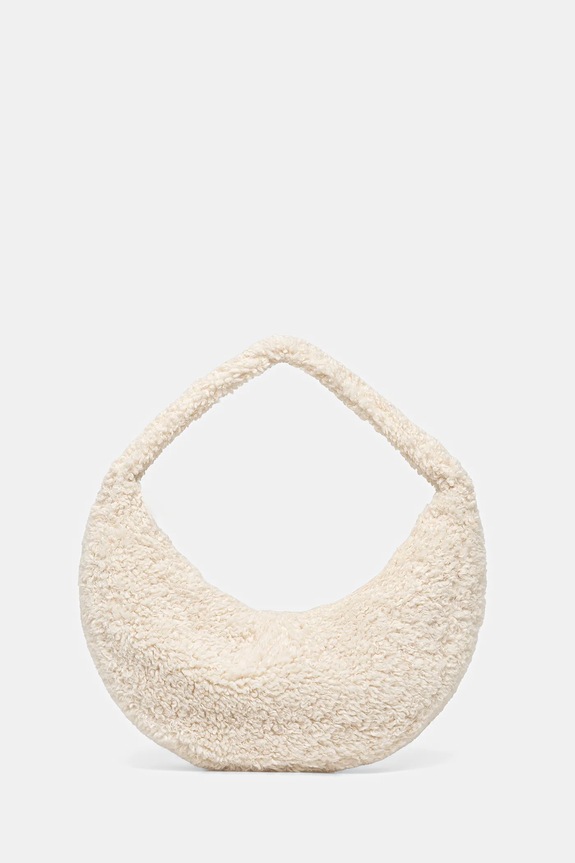 Τσάντα Calvin Klein υφασμάτινο μπεζ LV04F3143G