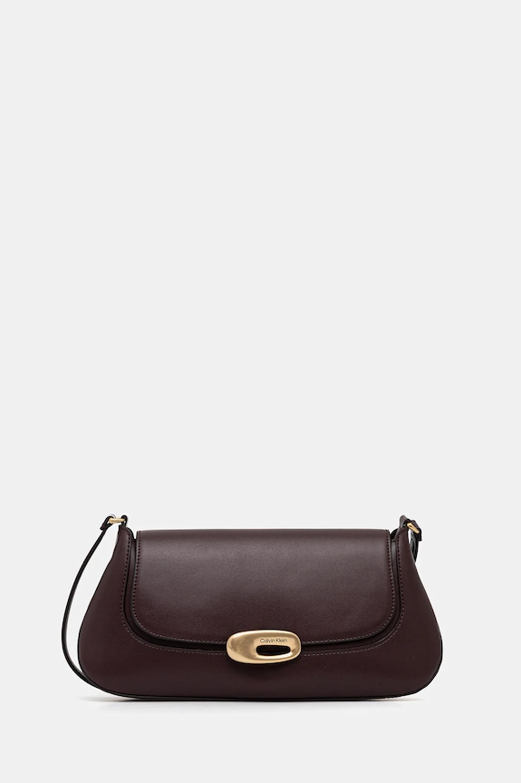 Calvin Klein torebka nie mieści A4 fioletowy LV04F3146G