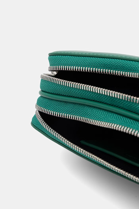 Calvin Klein geantă crossbody de damă cu imitație de piele LV04F3165G verde