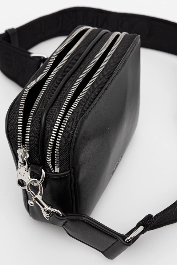 Calvin Klein torebka crossbody damska z imitacji skóry czarny LV04F3165G