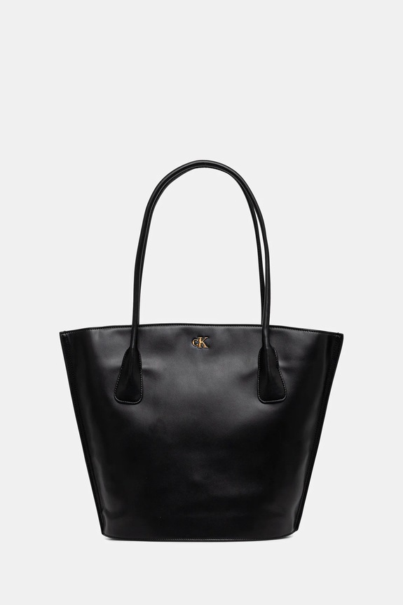 Calvin Klein torebka mieści A4 czarny LV04F3168G