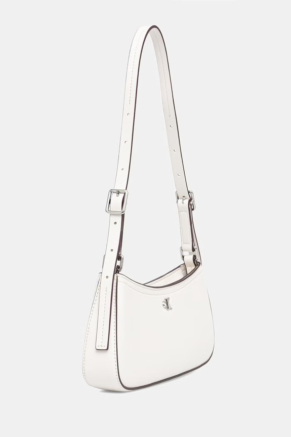 Calvin Klein torebka damska z imitacji skóry LV04F3170G biały SS26