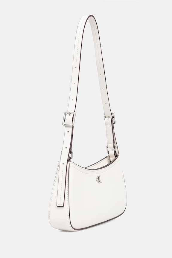 Calvin Klein torebka damska z imitacji skóry LV04F3170G biały SS26