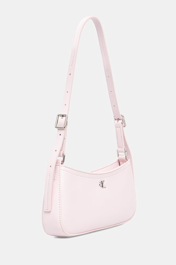 Calvin Klein torebka damska z imitacji skóry LV04F3170G różowy SS26