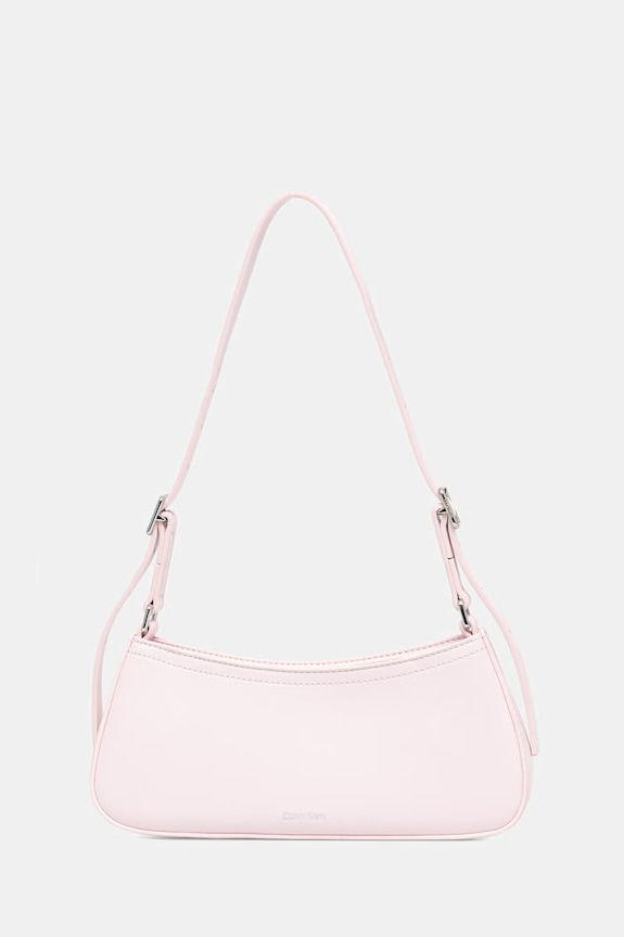 Akcesoria Calvin Klein torebka damska z imitacji skóry LV04F3170G różowy