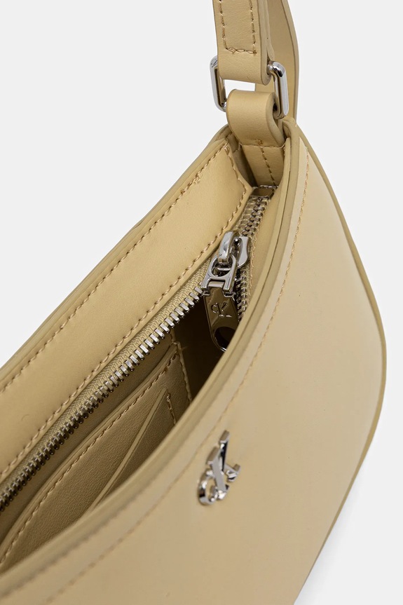 Calvin Klein torebka damska z imitacji skóry LV04F3170G żółty