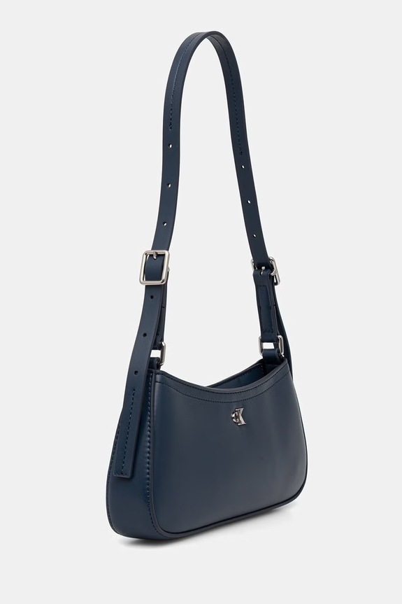 Calvin Klein torebka damska z imitacji skóry LV04F3170G niebieski SS26