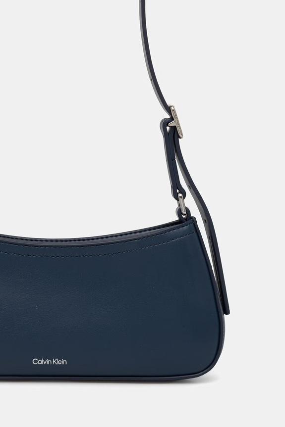 Akcesoria Calvin Klein torebka damska z imitacji skóry LV04F3170G niebieski
