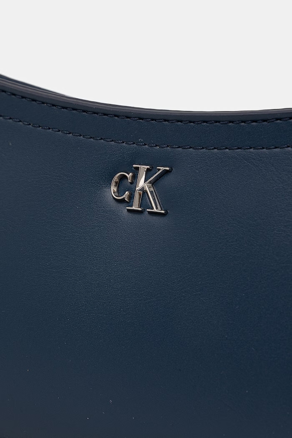 Calvin Klein torebka damska z imitacji skóry niebieski LV04F3170G