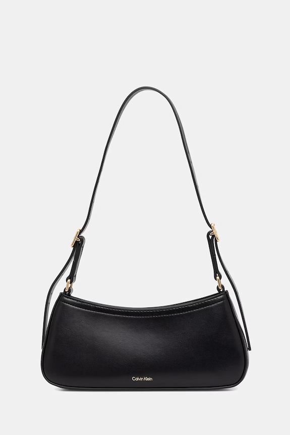 Akcesoria Calvin Klein torebka damska z imitacji skóry LV04F3170G czarny