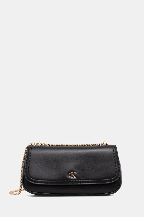 Calvin Klein torebka nie mieści A4 czarny LV04F3172G