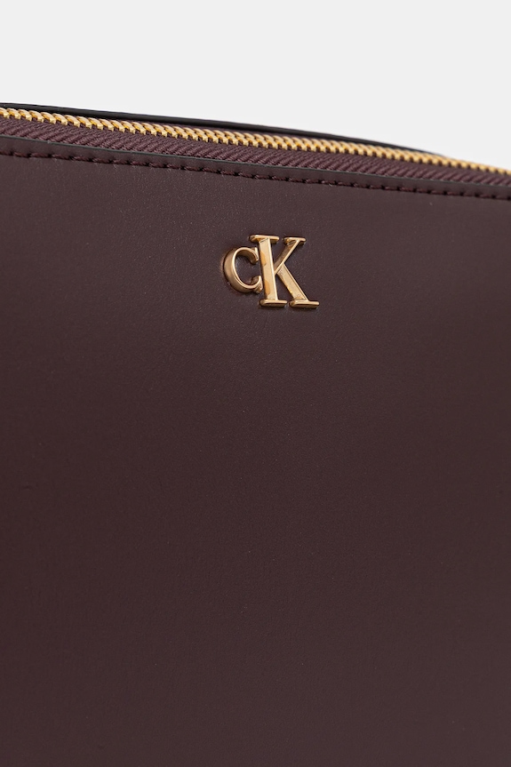 Kabelka Calvin Klein hnědá LV04F3173G