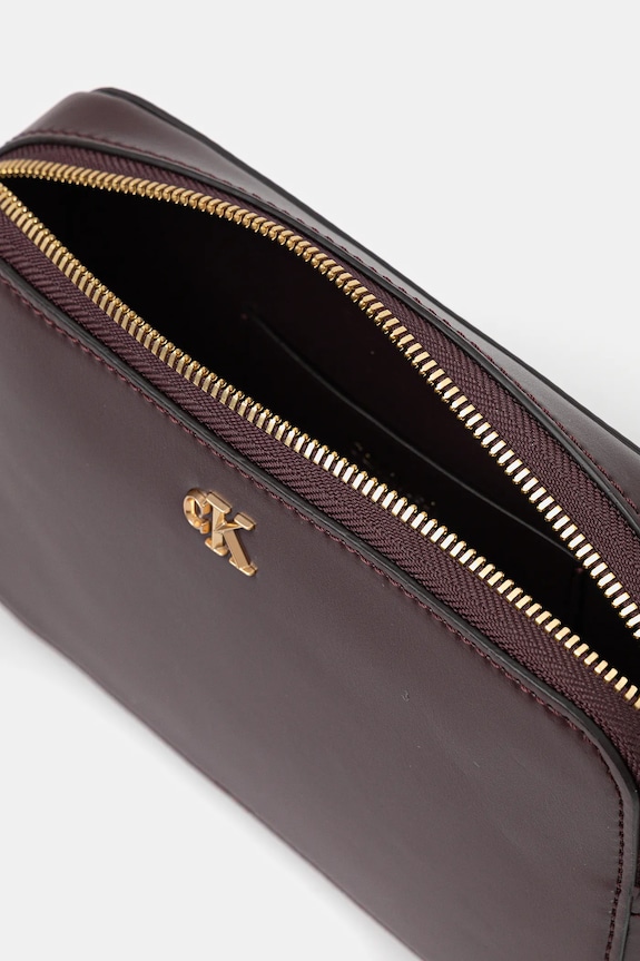 Kabelka Calvin Klein LV04F3173G hnědá