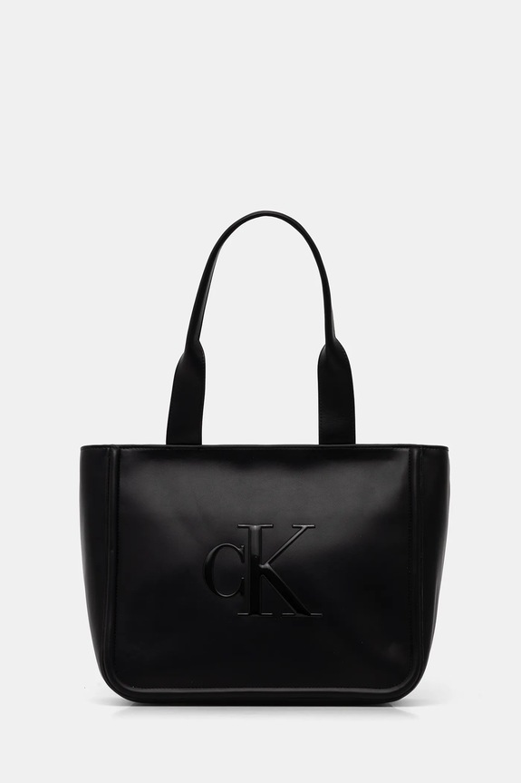 Τσάντα Calvin Klein συνθετικό μαύρο LV04F3218G