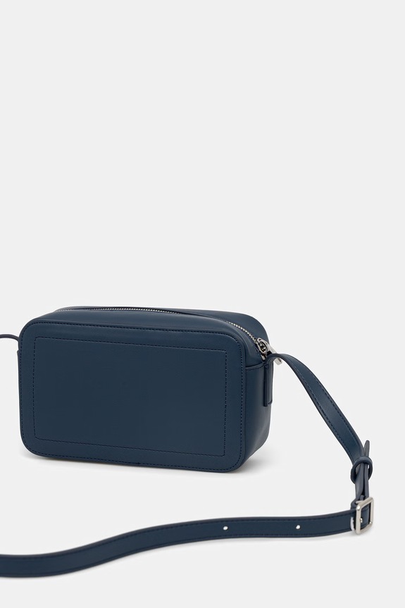 Akcesoria Calvin Klein torebka crossbody damska z imitacji skóry LV04F3220G granatowy