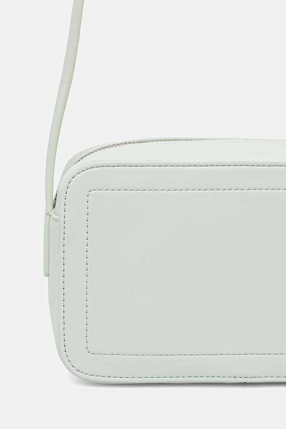 Akcesoria Calvin Klein torebka crossbody damska z imitacji skóry LV04F3220G turkusowy