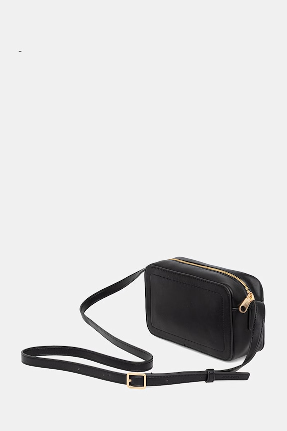 Akcesoria Calvin Klein torebka crossbody damska z imitacji skóry LV04F3220G czarny