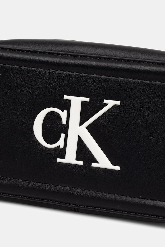 Calvin Klein torebka crossbody damska z imitacji skóry czarny LV04F3220G
