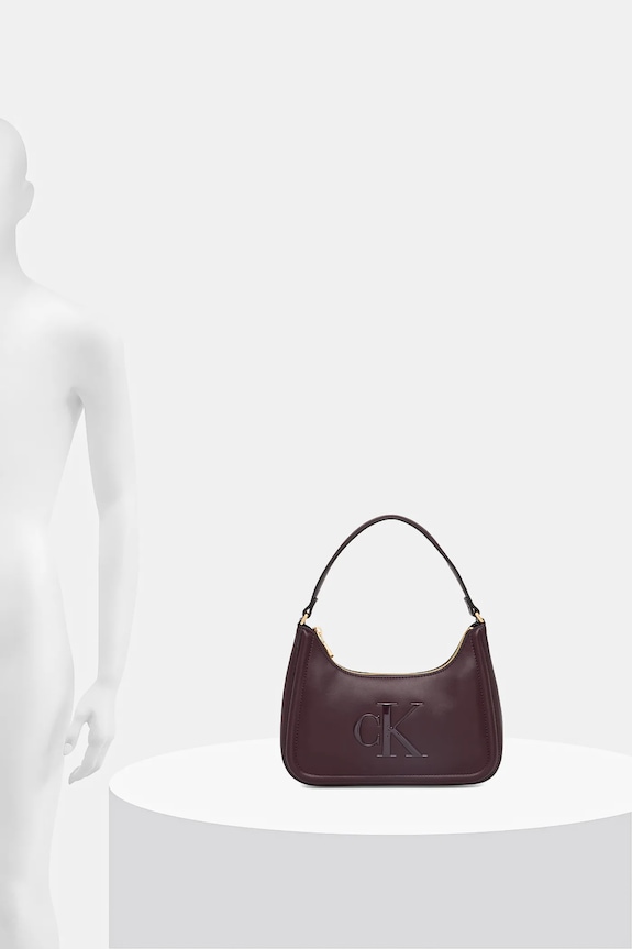 Calvin Klein kabelka typu baguette dámska z imitácie kože LV04F3230G