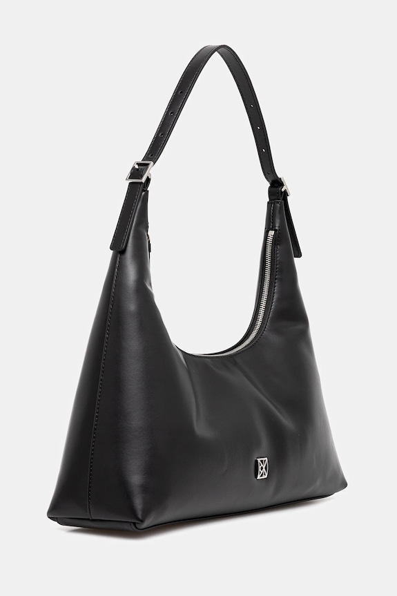 Calvin Klein torebka skórzana LV04F3262G czarny SS26